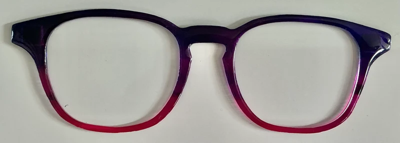 Otis Topper; navy to red gradient
