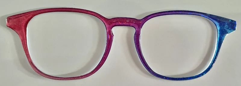 Otis Topper; red/pink/blue