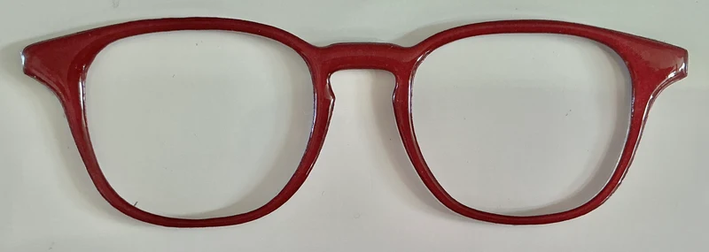 Otis Topper; burgundy