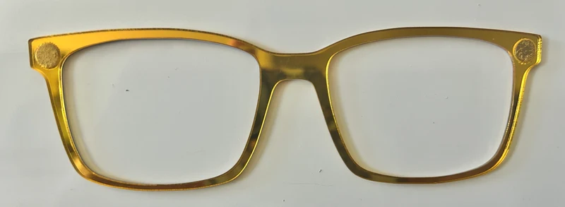 Kirby Topper; gold mirror