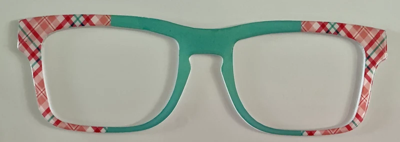 NEW Drew Topper; aqua plaid/vertical split