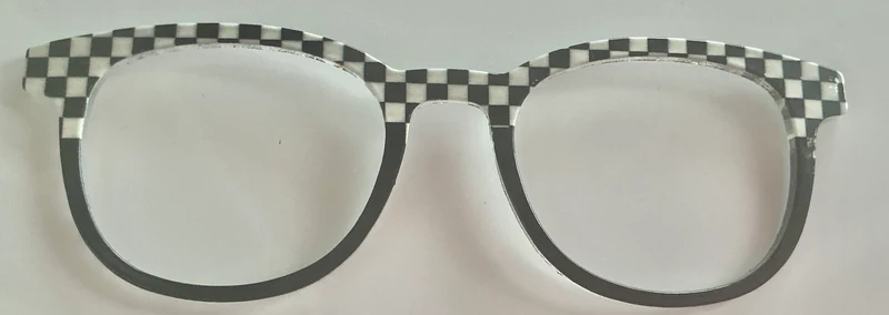 Reese Topper; green/white checkered-green split
