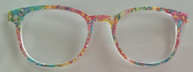 PAIR Reese Topper; multicolored sprinkles