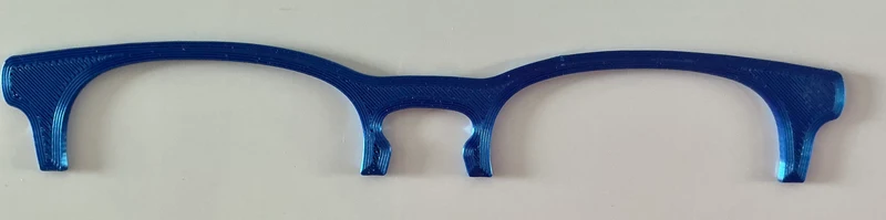 Twain Brow Topper; blue