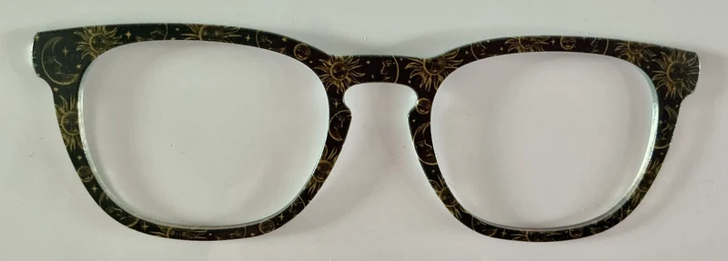 PAIR Twain Topper; sun, moon, and stars