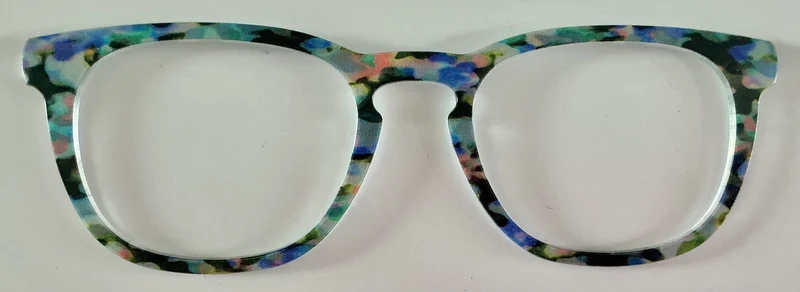 PAIR Twain Topper; multi tone tort