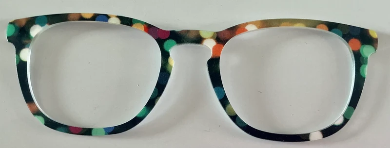 PAIR Twain Topper; bokeh dots