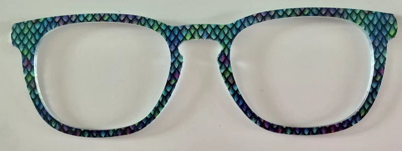 PAIR Twain Topper; dragon scales