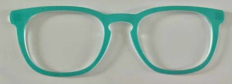 PAIR Twain Topper; aqua solid