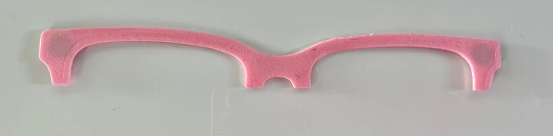 Larkin Brow Topper; light pink