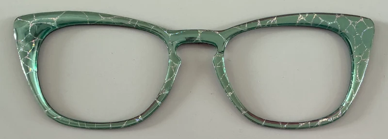 Twain Topper; hybrid; sage green crackle