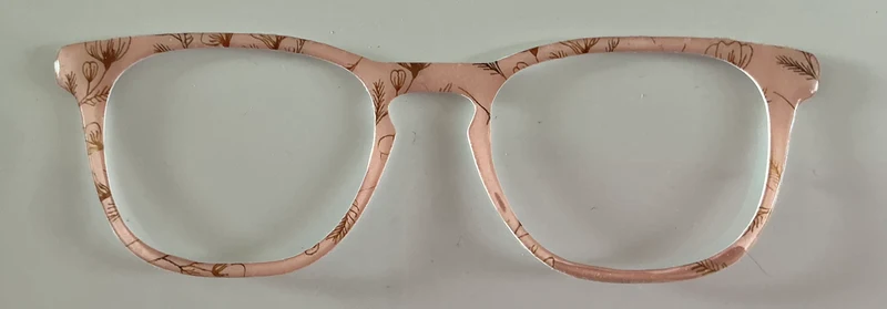 Twain Topper; branches on pink