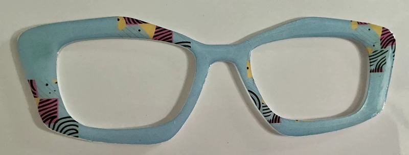 Finley Topper; hybrid; blue design