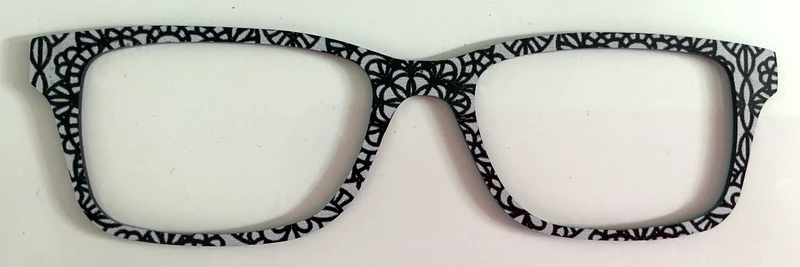 Otero Topper; black lace
