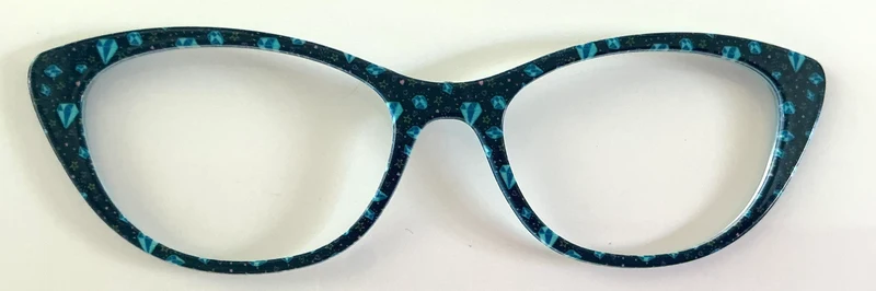 Ella Topper; blue diamonds