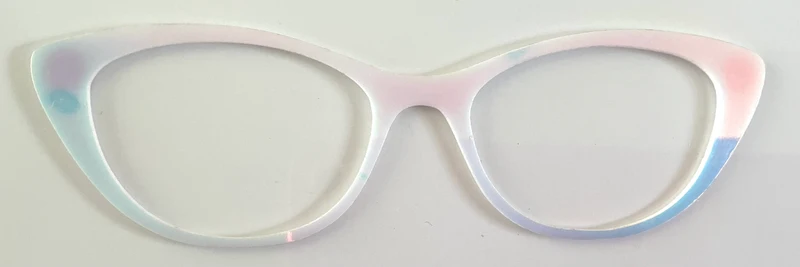 Ella Topper; iridescent 2 (blue/pink tone)