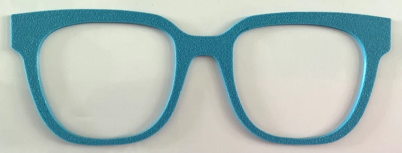 Murphy Topper; bright blue blank