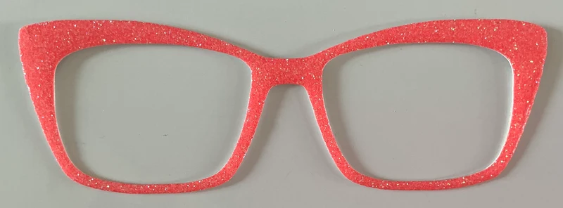 Kirby Topper; hot pink glitter; hybrid