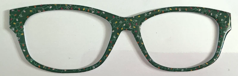 Addison Topper; Shan's Toppers and Precuts; green Christmas lights