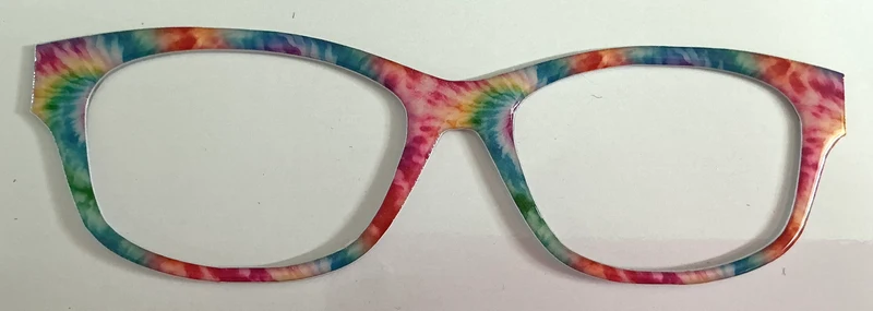 Addison Topper; Shan's Toppers and Precuts; multicolored tie dye