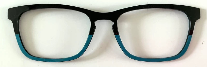 PAIR Casper Topper; black/teal split