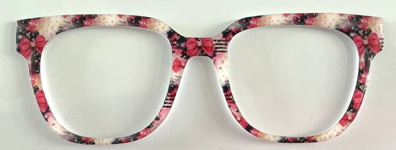 Murphy Topper; Melissa's Magnetic Marvels; black and white with pink bows