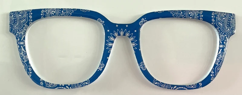 Murphy Topper; blue bandana