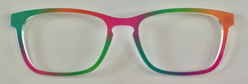 PAIR Casper Topper; orange/green/pink