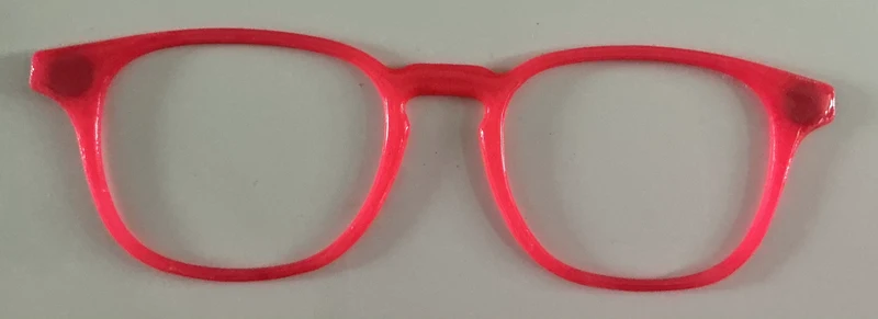 Otis Topper; pink resined
