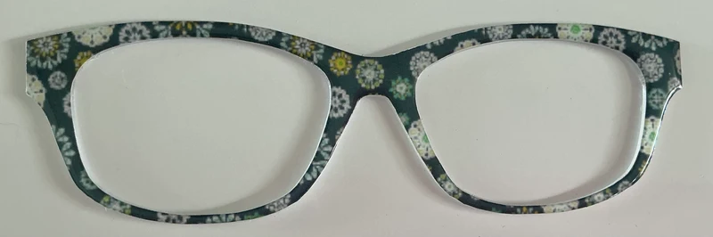Addison Topper; teal snowflakes