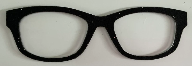 Addison Topper; black with slight glitter