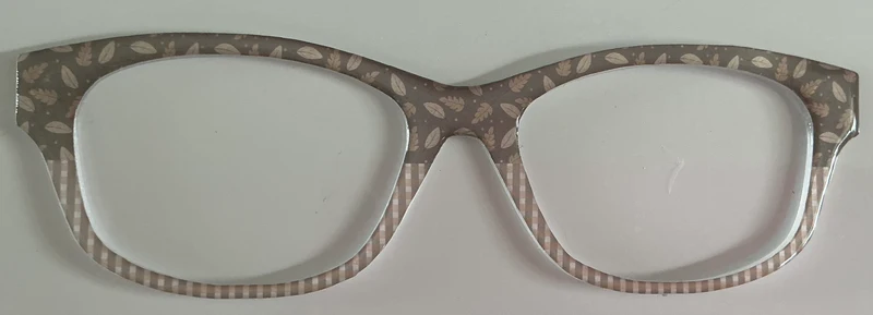 Addison Topper;mocha leaves/stripes split