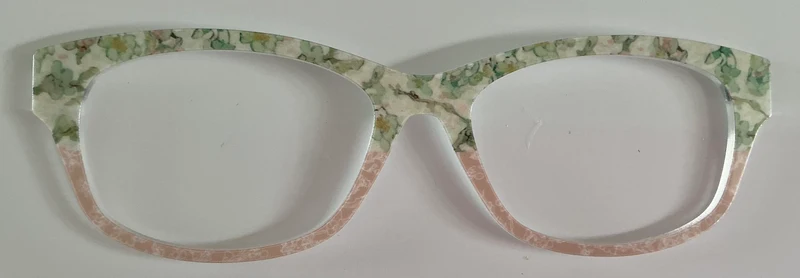 PAIR Addison Topper; Almond Blossom Split