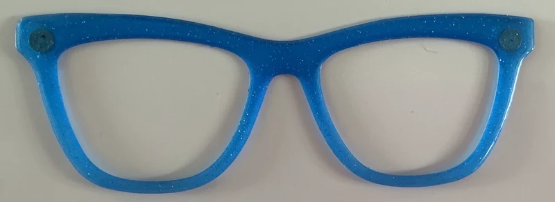 Harper Topper, light blue shimmer