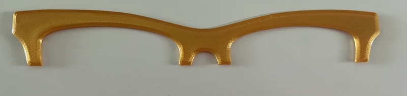 Harper Brow Topper, gold, RESINED