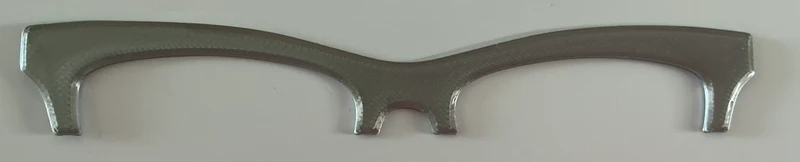 Harper Brow Topper, gray, RESINED