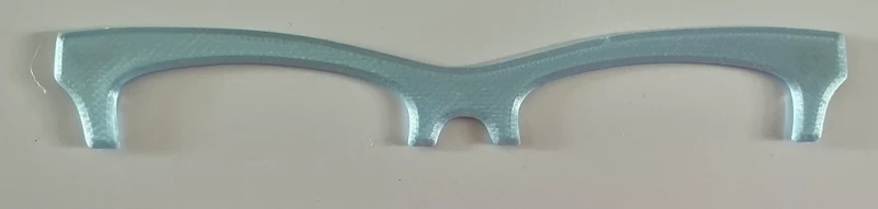 Harper Brow Topper, pale blue, RESINED