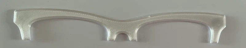Harper Brow Topper, pearl white, RESINED