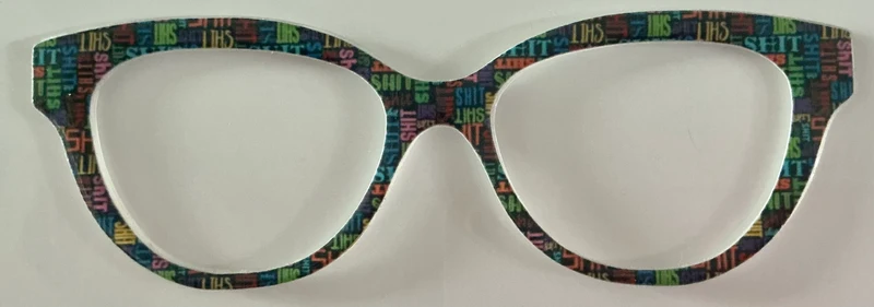Quinn Topper; Adult Language Multicolored