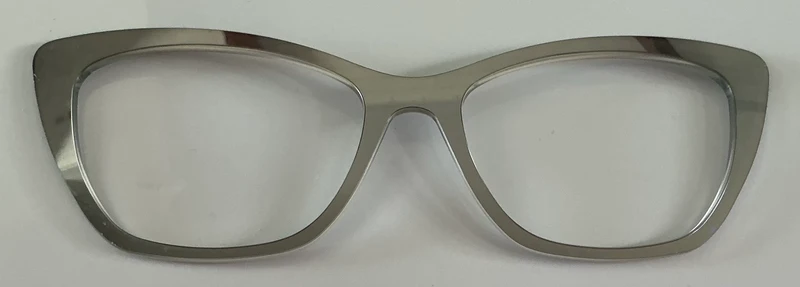 PAIR Premium Wanda Topper; brushed nickel