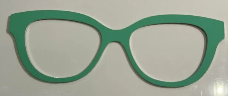 Quinn Topper; metal;sea foam green