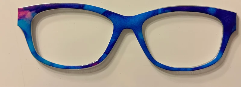 Addison Topper -blue/purple/blue