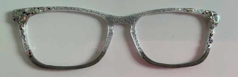 Casper Topper, light silver/dark gray split