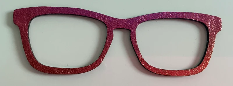 Casper Topper, hot pink iridescent