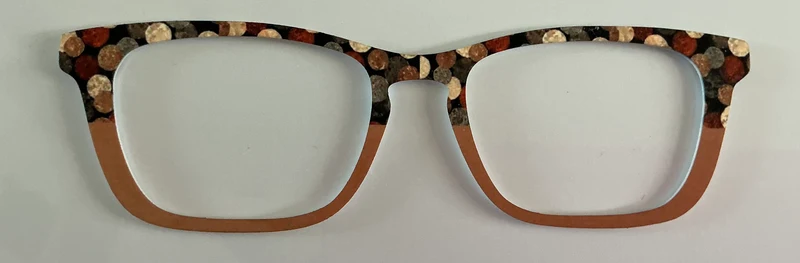 Casper Topper; circles/light brown split