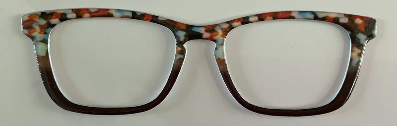 Casper Topper; bokeh squares/black split