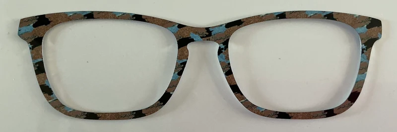 Casper Topper; metal; brown/blue/black