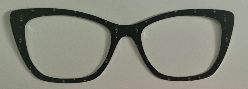 Wanda Topper; metal; black with bees