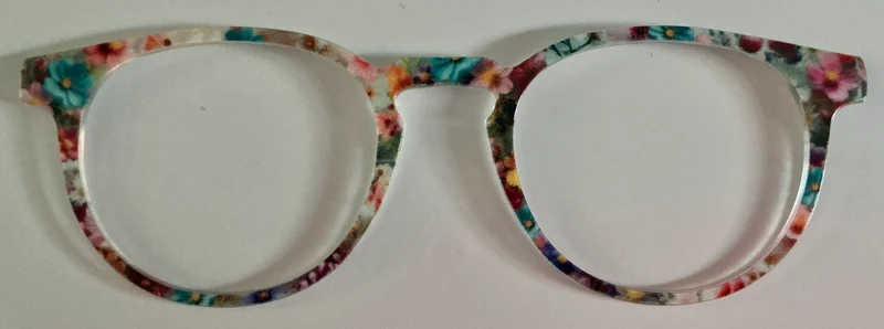 PAIR Soto Topper; multicolored flowers