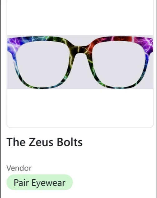 PAIR Murphy Topper; Zeus Bolts